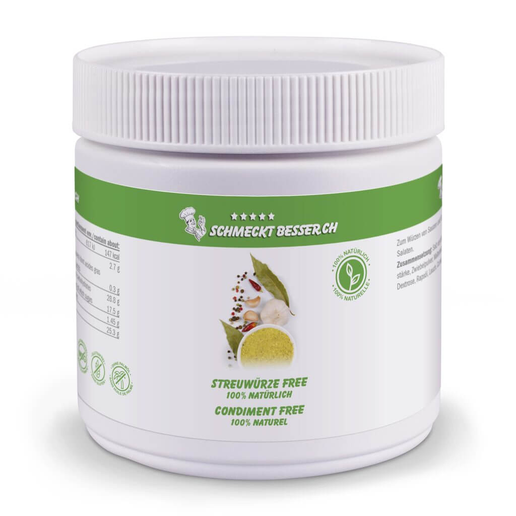 Streuwürze glutamatfrei vegetabil mit Meersalz 500g