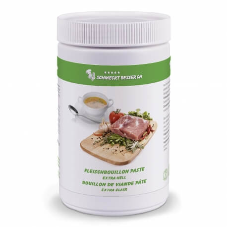 Fleischbouillon Spezial extra hell Paste1kg Gluten- u. Lactosefrei, o Palmöl