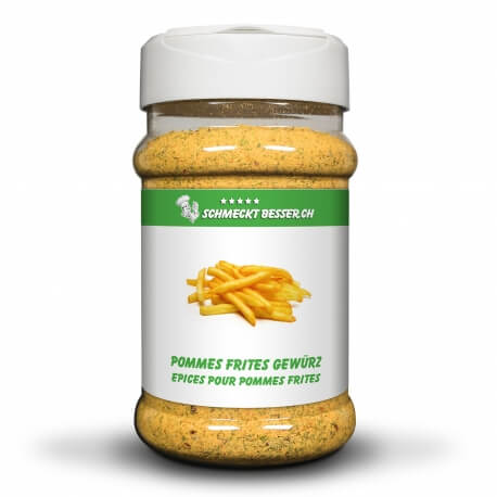 Pommes/Härdöpfugwürz 180g Gluten- u. Glutamatfrei 100% Free