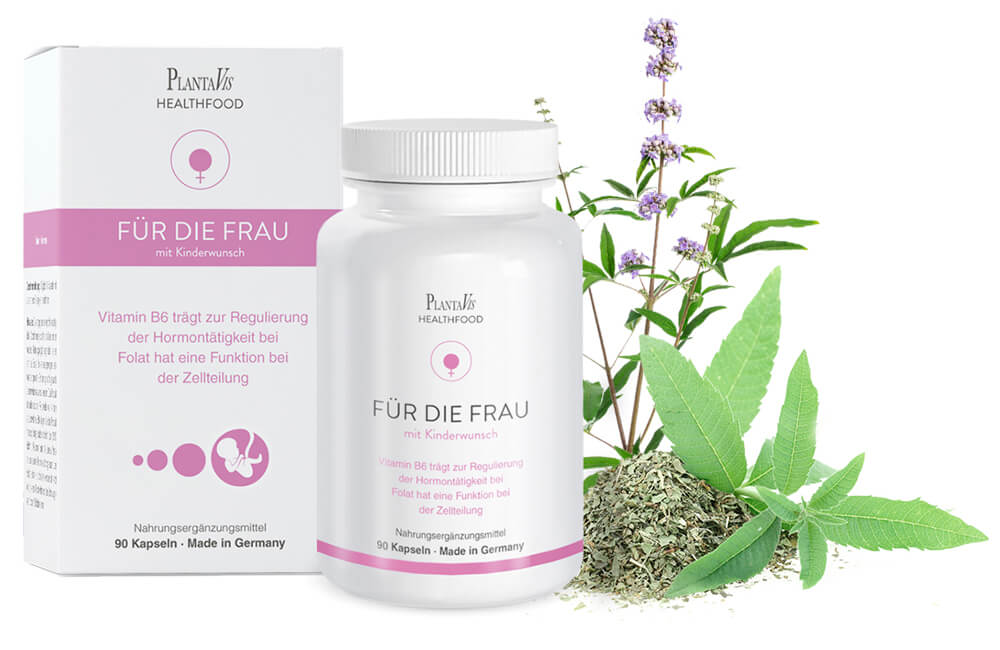 Kinderwunsch Kapseln für die Frau Folat hat eine Funktion bei der Zellteilung Inhalt: 90 Kapseln | Füllmenge: 52,32g.