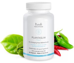 PlantaSlim Kapseln plantaslim UnterStützt aktiv ihre Diät und trägt zu einem normalen energiestoffwechsel bei 30 Tage Versorgung  Inhalt: 60 Kapseln | Füllmenge: 32,70 g.